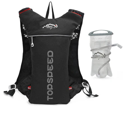 Sac à dos trail run avec poche d'eau