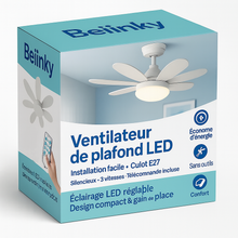Charger l&#39;image dans la galerie, Ventilateur de plafond LED
